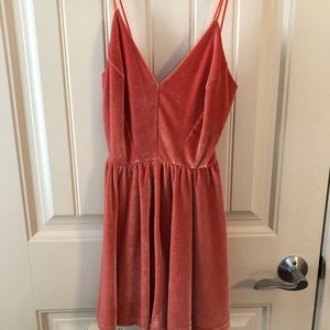 Urban Outfitters Romper/ Coral